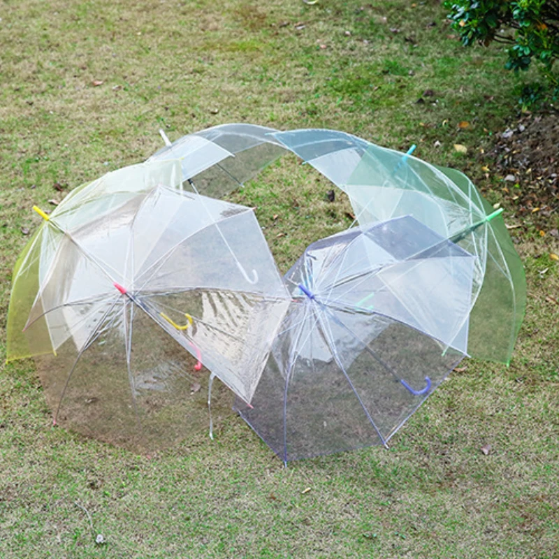 1pc 8-Ribs Sturdy Clear See-Th - đánh giá và giá Golf Umbrella Large