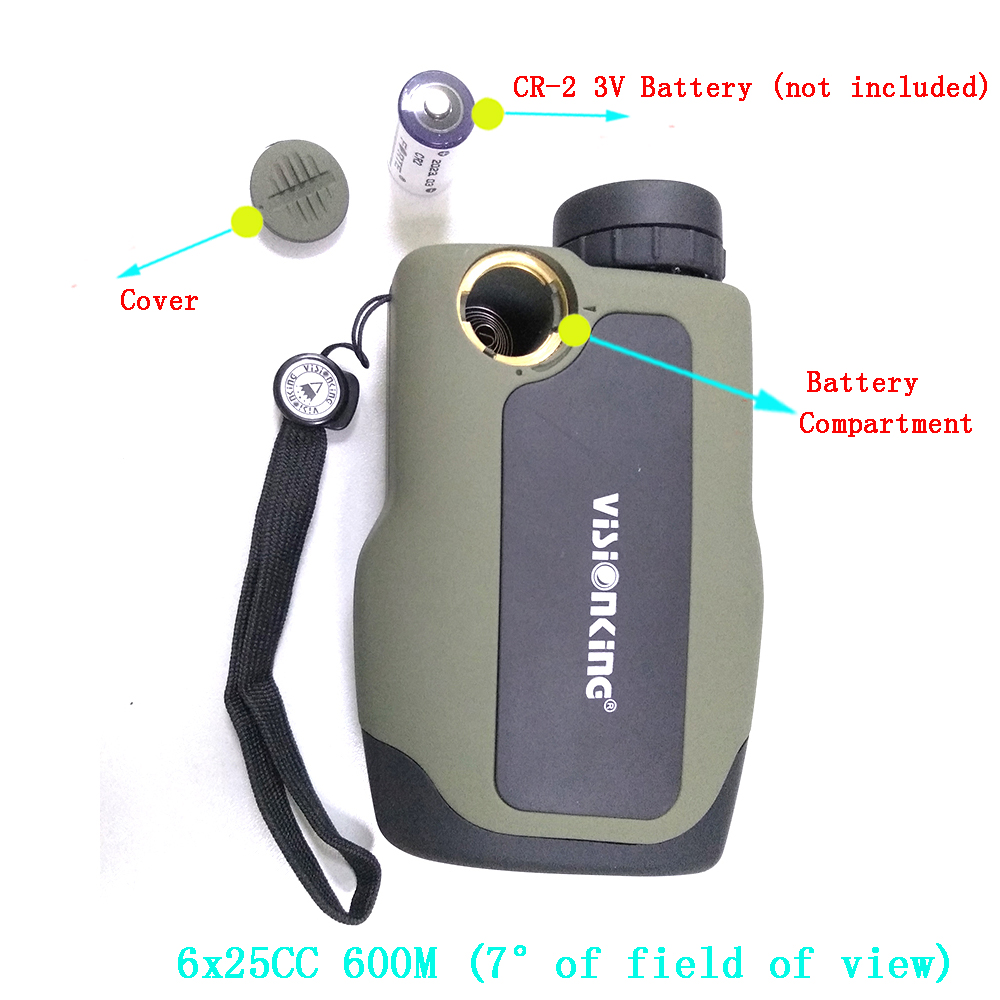 Visionking High Precision 6x25 - đánh giá và giá Golf Rangefinder