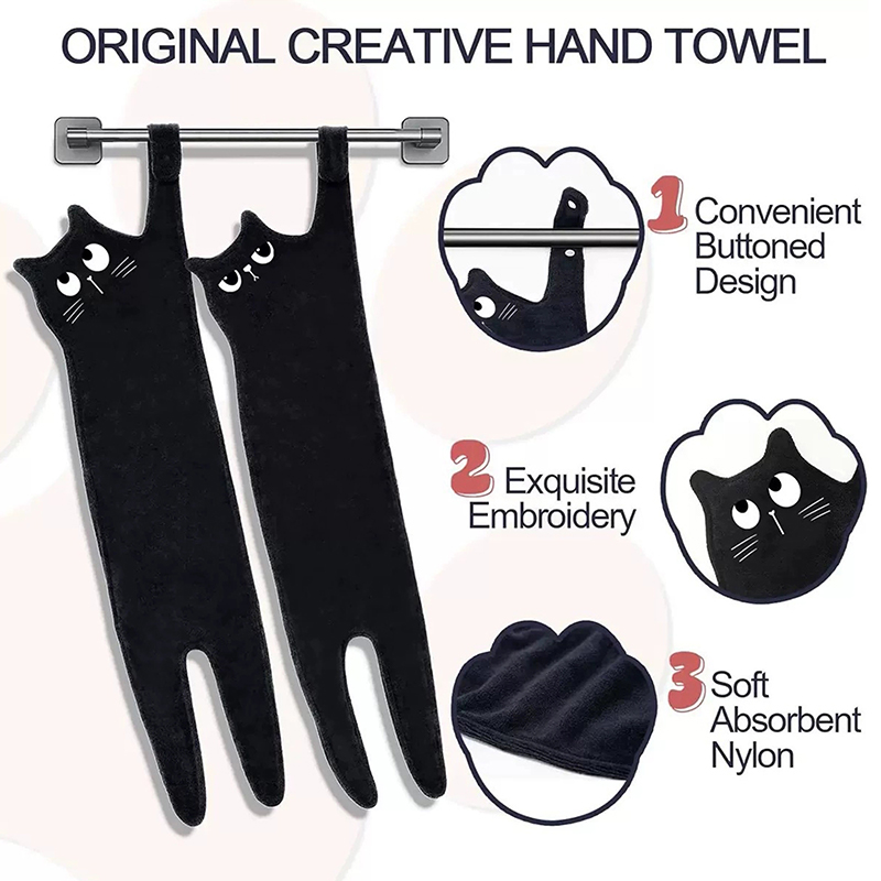 【New】Funny Cat Hand Towels Kit - đánh giá và giá Golf Towel