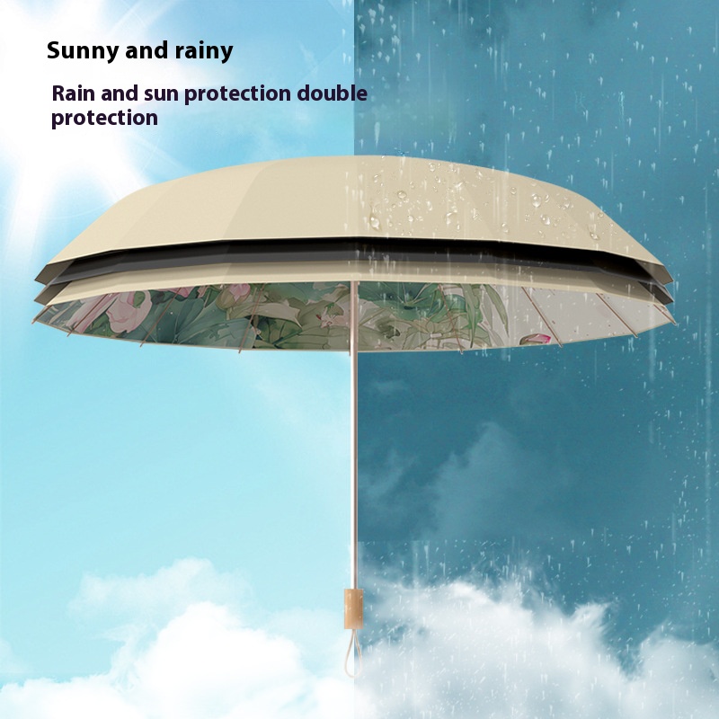 16 Bone Color Glue Gold Alumin - đánh giá và giá Golf Umbrella Large