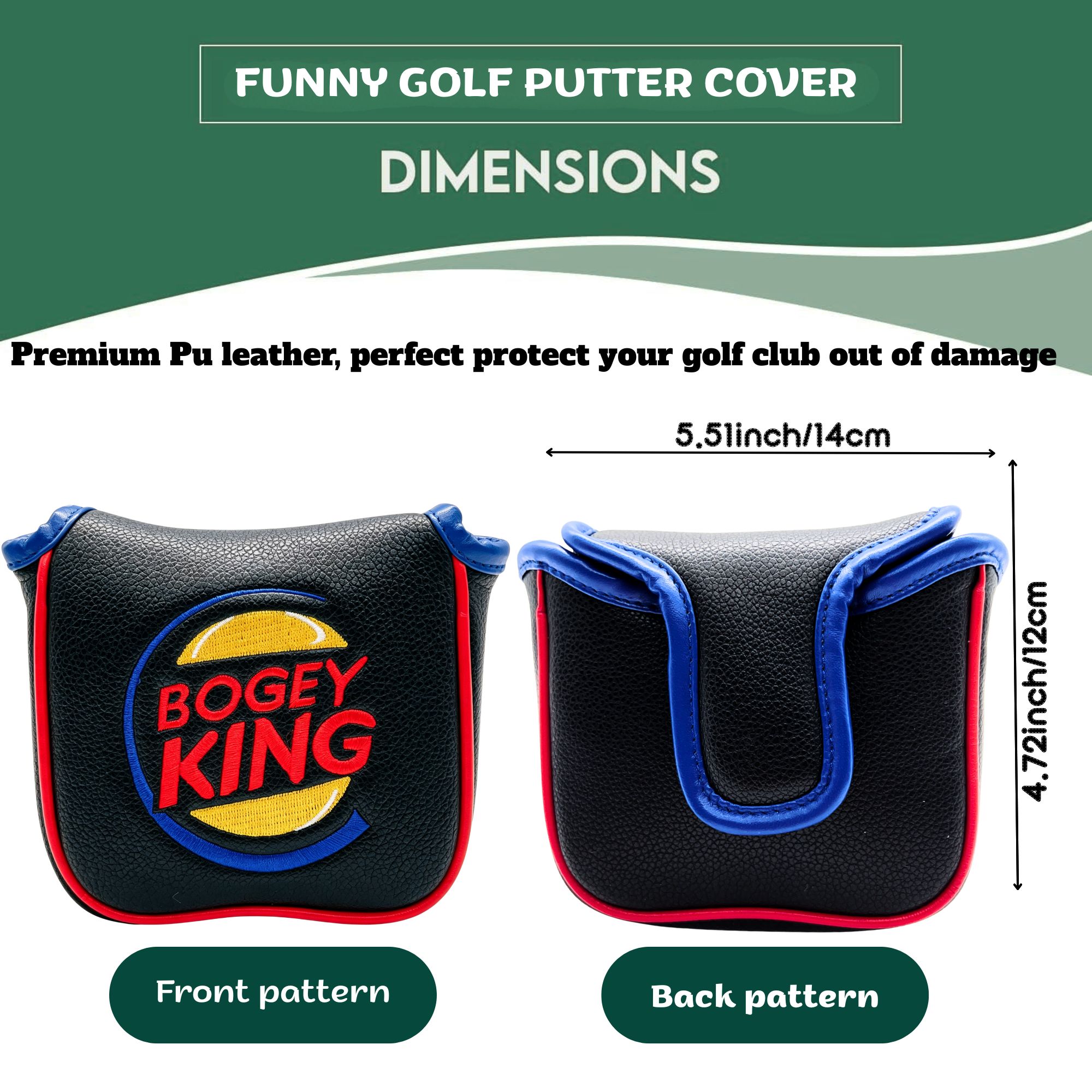 Funny Bogey King Golf Headcove - đánh giá và giá Golf Putter