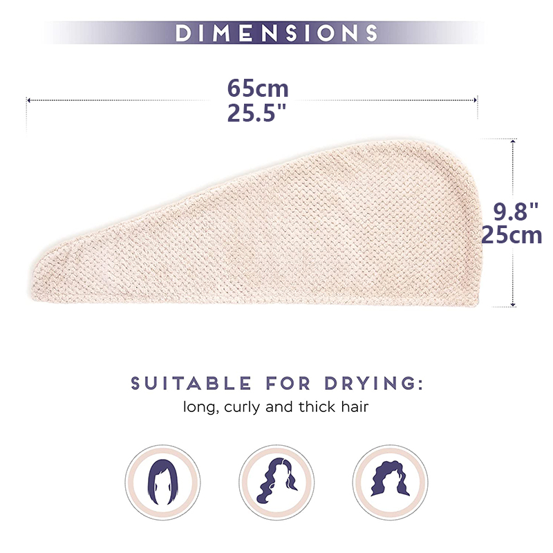 Women's Dry Hair Towel (Dry Ha - đánh giá và giá Golf Towel