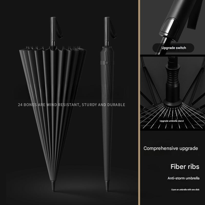 24-bone Long-handled Umbrella  - đánh giá và giá Golf Umbrella
